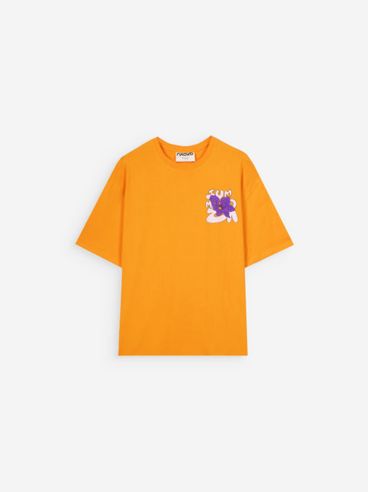 Orange Men's Oversized T-Shirts