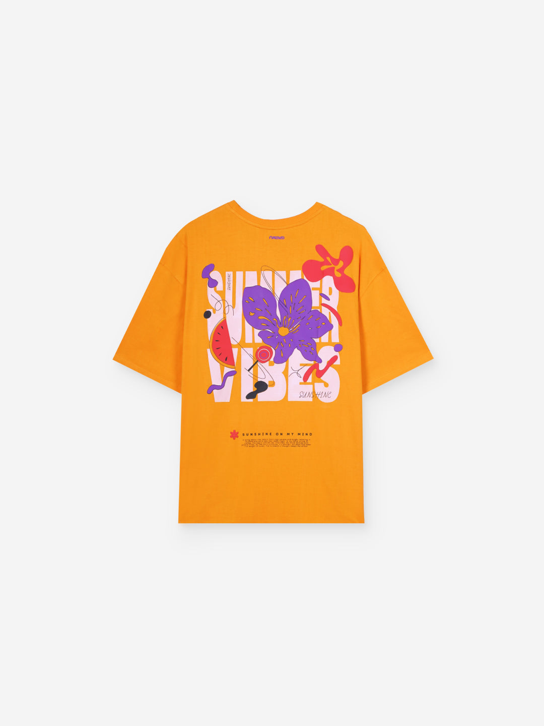 Orange Oversized T-Shirts for Women