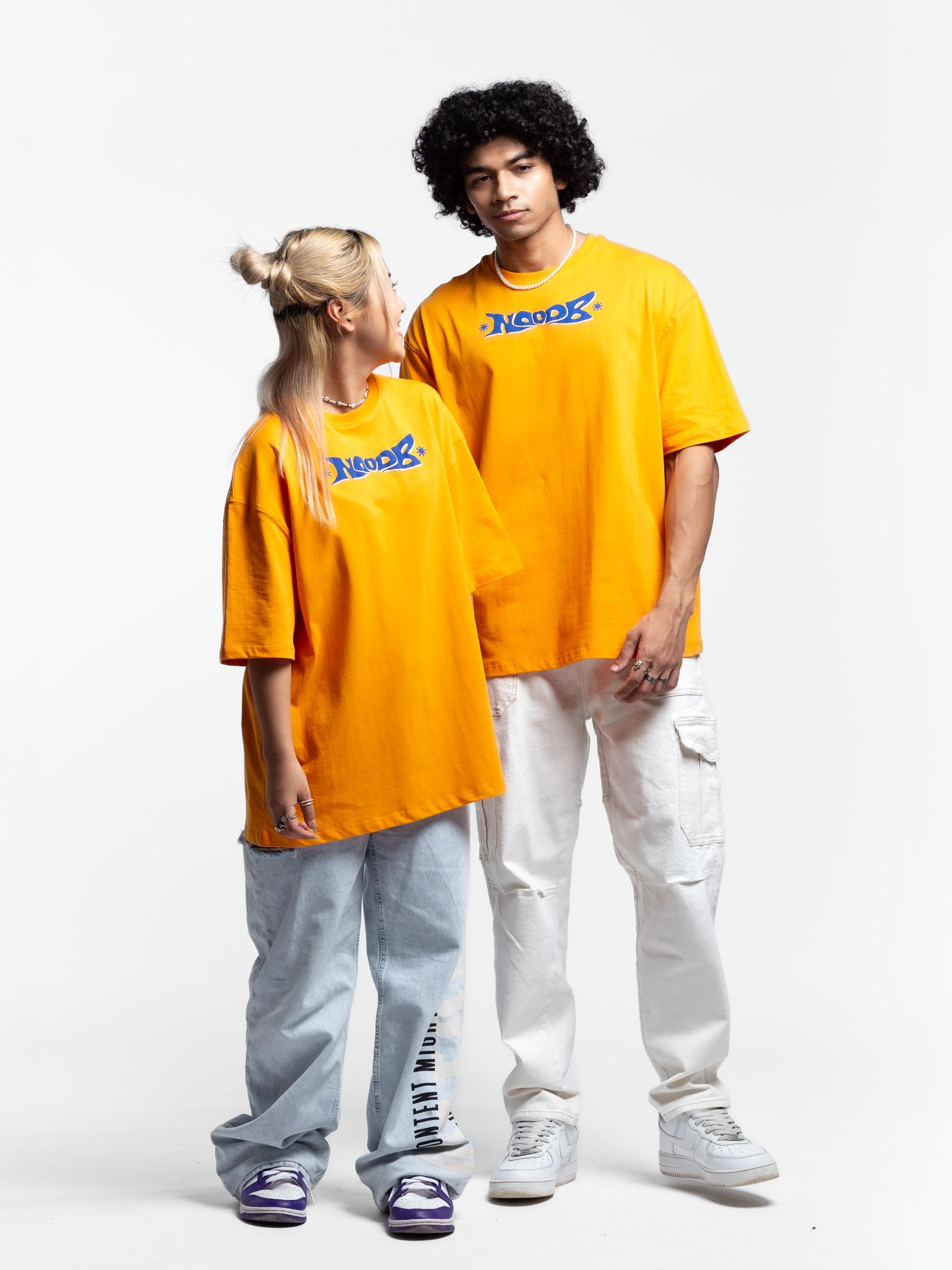 Orange Oversized T-shirt Unisex